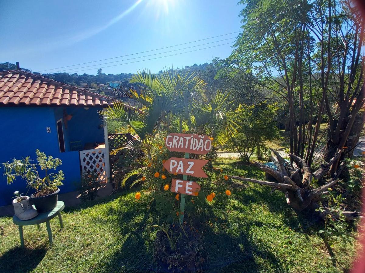 Chalés Encantos de Cunha Azul Exterior foto